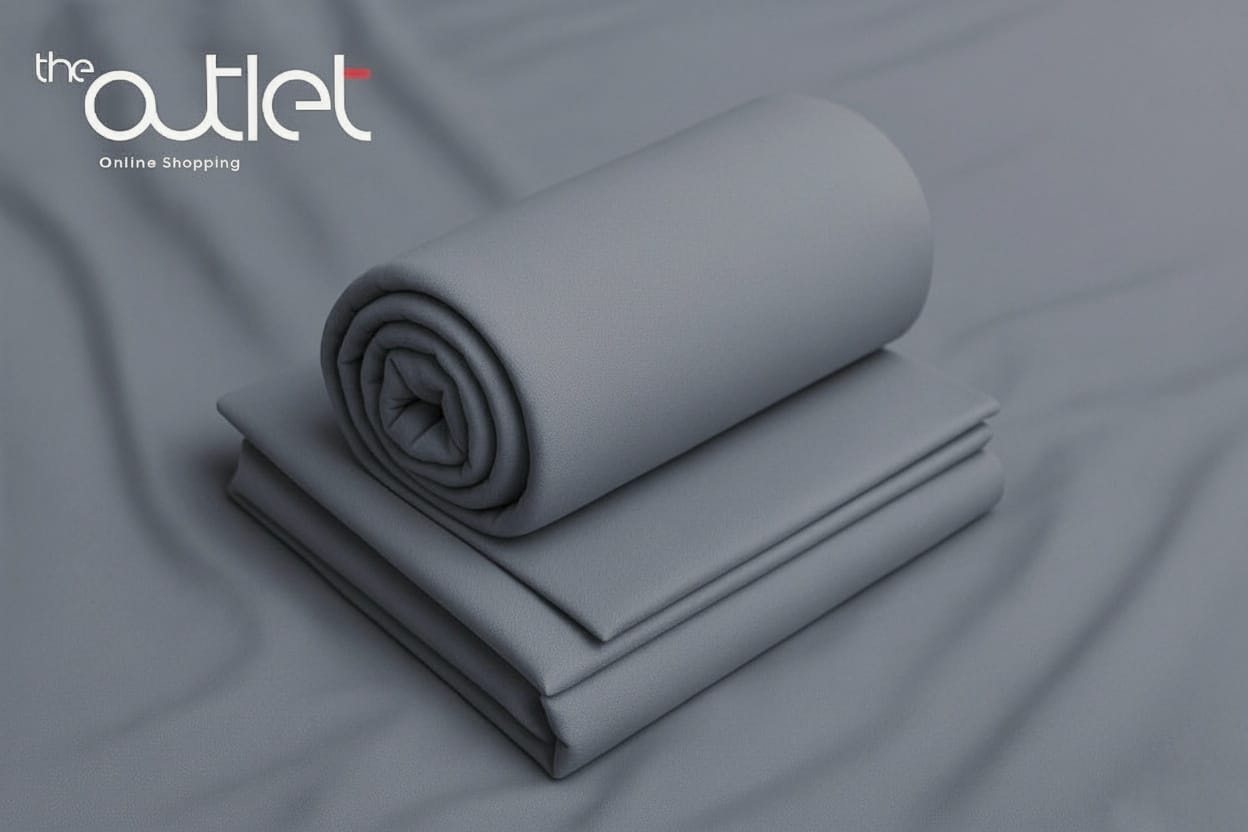 Wash & Wear Four-Season Men’s Unstitched Fabric – Steel Grey