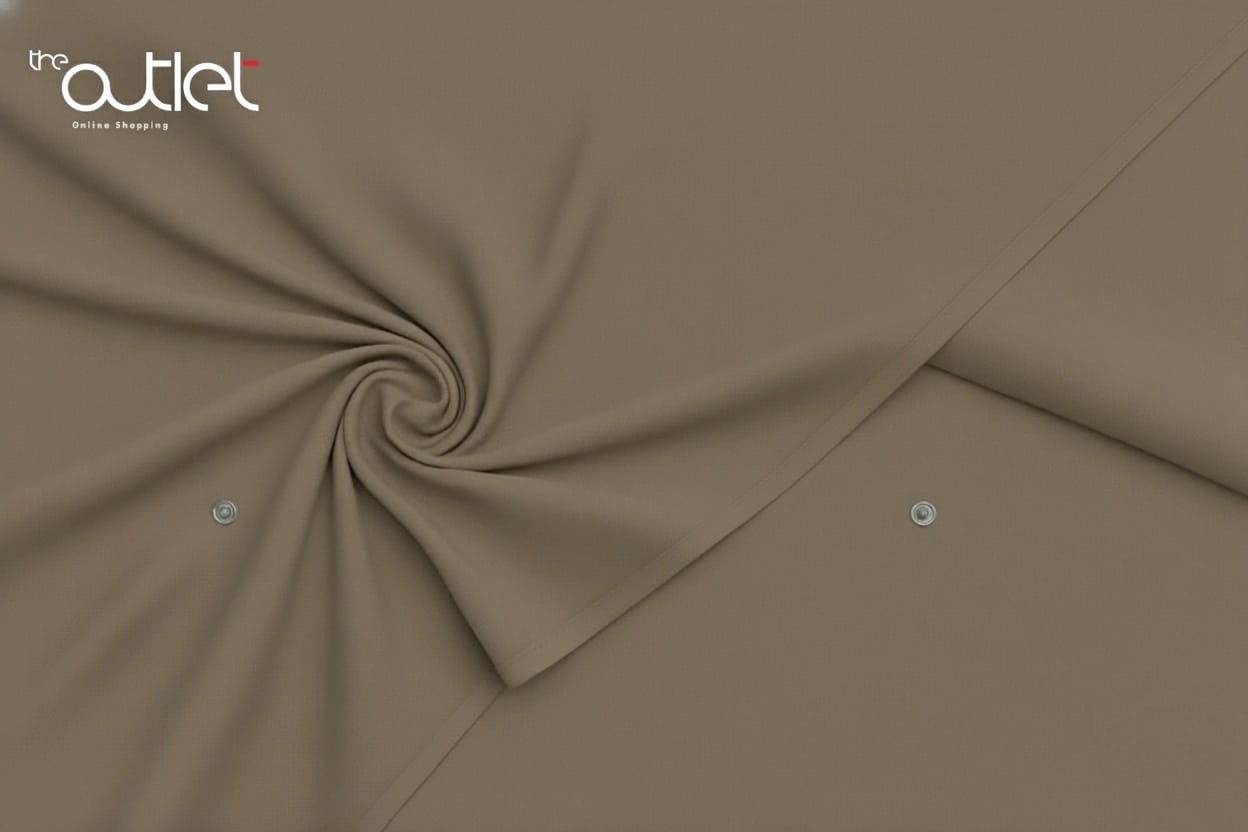 Wash & Wear Four-Season Men’s Unstitched Fabric – Light Brown