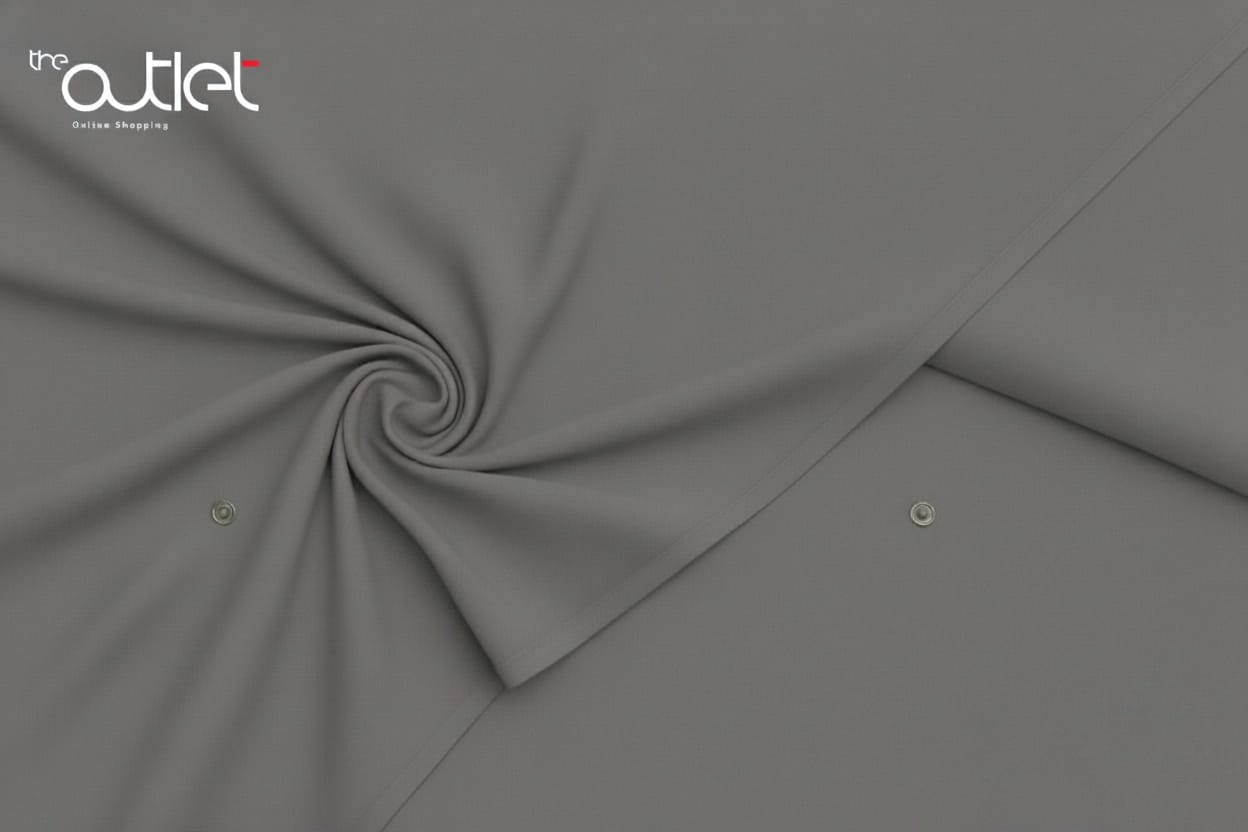 Wash & Wear Unstitched Fabric (Grey)