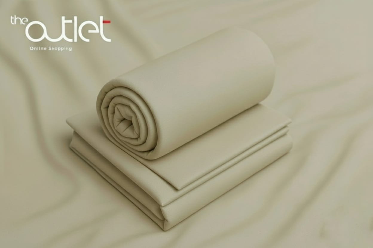 Wash & Wear Four-Season Men’s Unstitched Fabric – off white